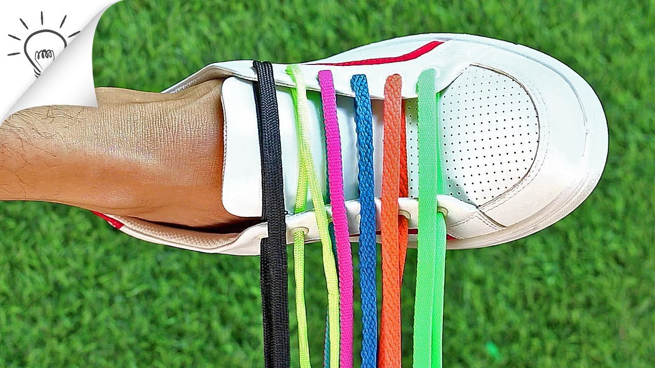 17 Cool Ways To Tie Shoelaces